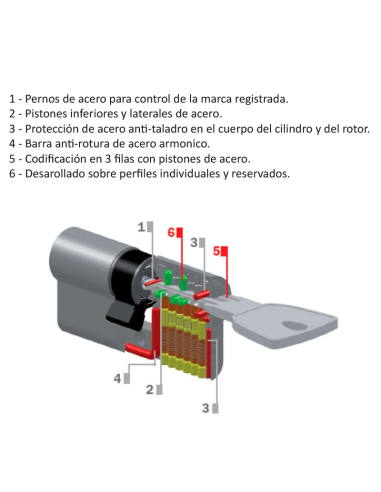 CILINDRO ISEO R9 50+50 NIQ L/L ANTITALADRO + ANTIBUMPING