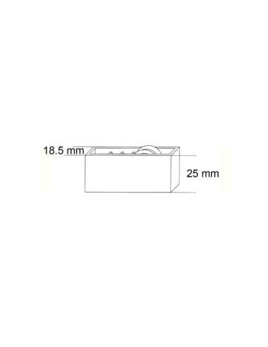 RODAMIENTO FIJO NYLON S/ELITE - AL-24  11023*