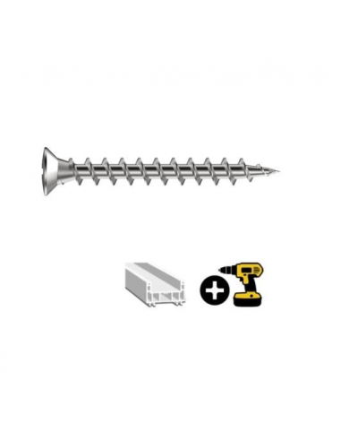 Tornillo Gute Schrauben Hi-lo para PVC