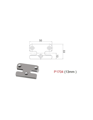CERRADERO SEG. 13MM